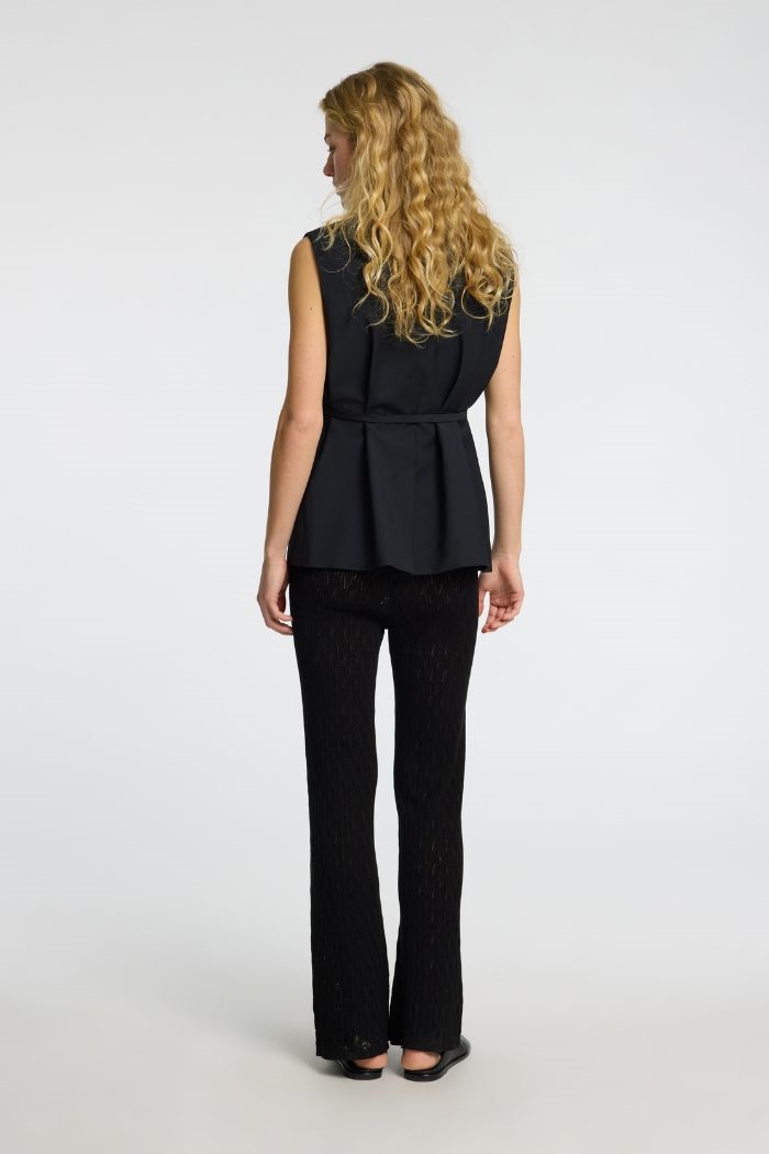 AGY Knit pants, Black
